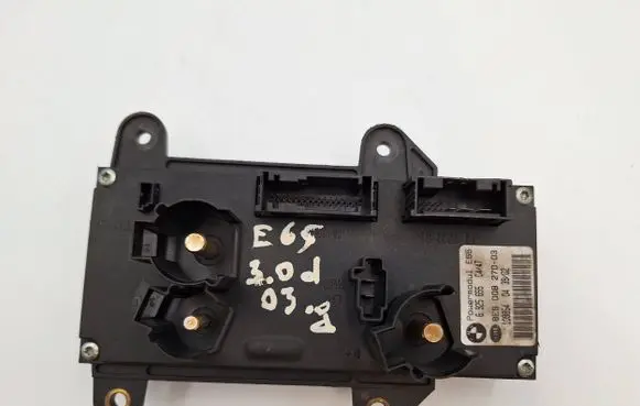 BMW 7 E65 E66 Power management control unit 6925655 109854 8ES00827003