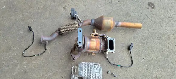 Hyundai i10 Catalyst/FAP/DPF particulate filter W08370 3968766 28123211413