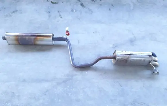 Volkswagen T-Cross Middle muffler/silencer 2Q0253211Q