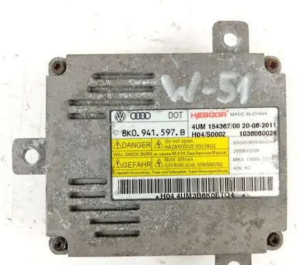 Audi Q5 SQ5 Headlight ballast module Xenon 8K0941597B PAB941597 31335777
