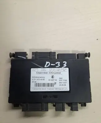 Mercedes-Benz E W211 Seat control module A2118704085 05022705