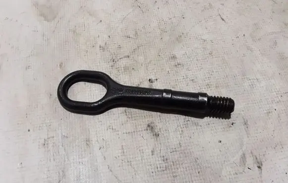 Towing hook eye