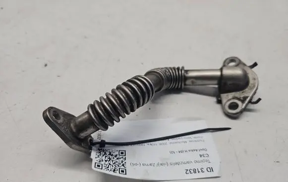 Opel Astra H Turbo turbocharger oiling pipe/hose 55182896