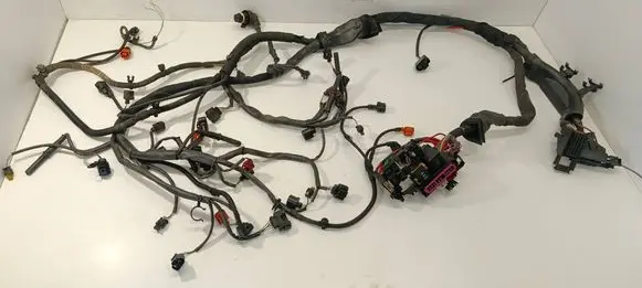 Engine installation wiring loom