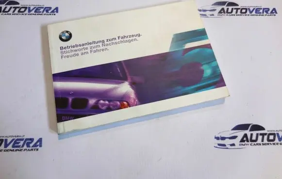 BMW 5 E39 User manual 