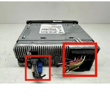 Peugeot 208 I Sound system wiring loom 12417662 12417652 98083776XT