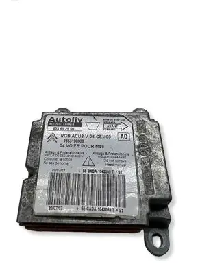 Citroen Berlingo Airbag control unit/module 603602500 9653190880