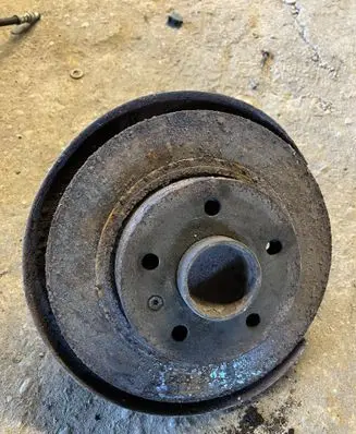 Opel Meriva A Rear wheel hub spindle/knuckle 
