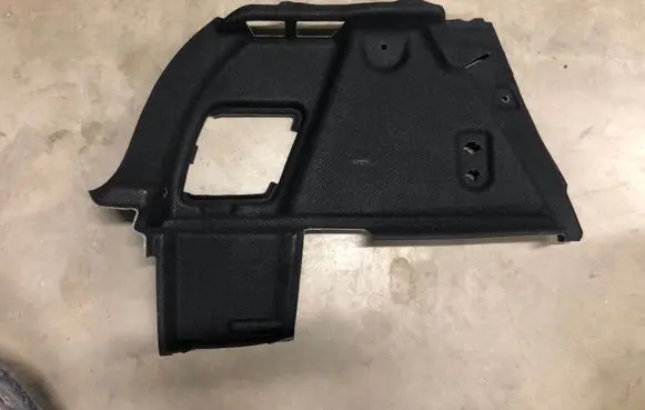 BMW 1 F70 Trunk/boot side trim panel 10859011 5A2CF27