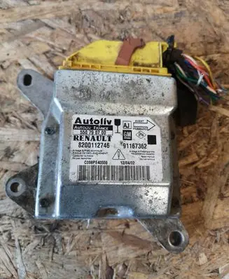 Renault Trafic II (X83) Airbag control unit/module 8200112746 91167362 550790700