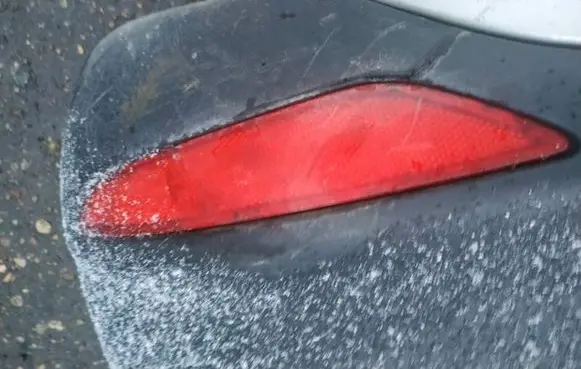 Rear tail light reflector