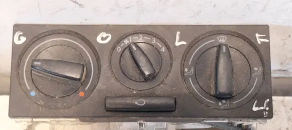 Volkswagen Golf IV Climate control unit 1J0819045F 1J0819015E