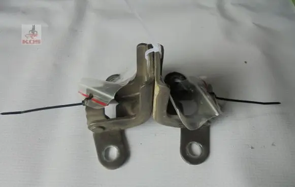 Front door hinge set