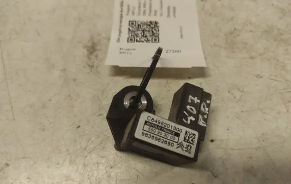 Peugeot 407 Airbag deployment crash/impact sensor 9636982680 550903000 C6495201300