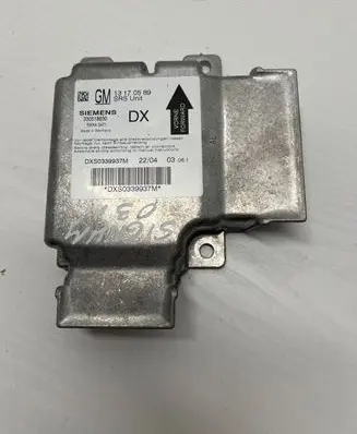 Opel Signum Airbag control unit/module 13170589 5WK43471