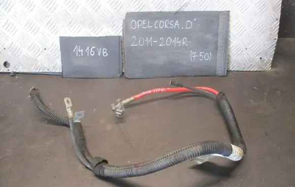 Opel Corsa D Positive cable (battery) 13342983