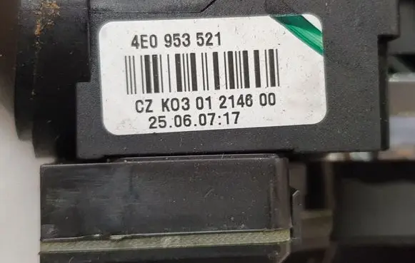 Audi A6 S6 C6 4F Wiper turn signal indicator stalk/switch 4F0910549A 4E0953541A 4E0953521