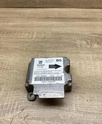 Opel Zafira A Airbag control unit/module 09229303 5WK42926