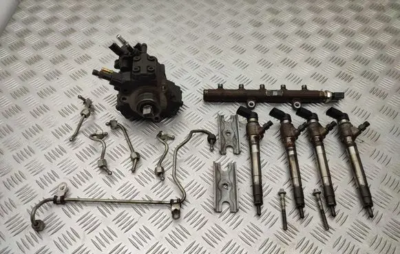 Ford Transit Custom Fuel injection system set 5WS40694 Bk2q9k546ag Bk2q9d280ab