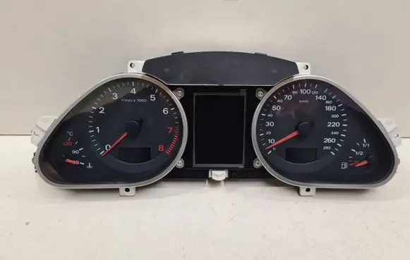 Audi A6 S6 C6 4F Speedometer (instrument cluster) 4F0920931C 4F0910930A 5540007312