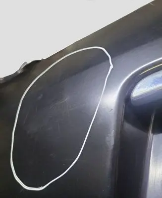 Citroen DS3 Rear bumper 968374127D