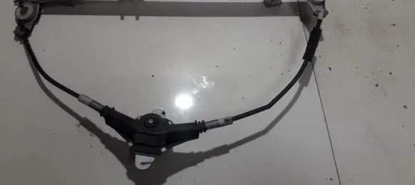 Sliding door window regulator with motor