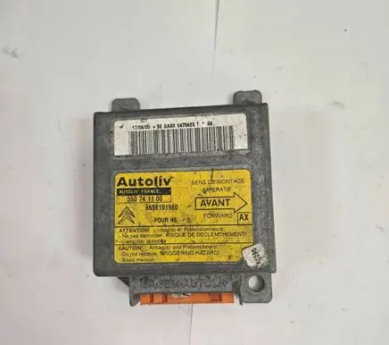 Citroen Xsara Airbag control unit/module 9638101980 550741100
