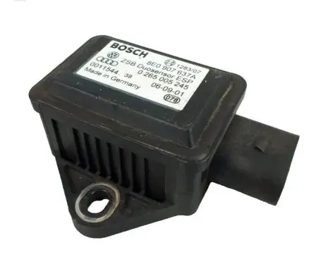 Audi A8 S8 D3 4E ESP acceleration yaw rate sensor 8E0907637A 0265005245 0011544