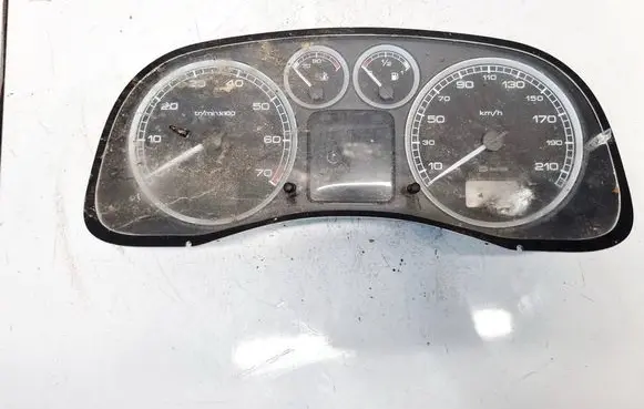 Peugeot 307 Speedometer (instrument cluster) P9651299580 21651870-3