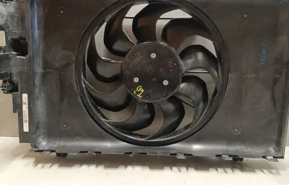 Electric radiator cooling fan