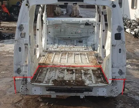 Citroen Jumpy Rear bodywork LAKEWP