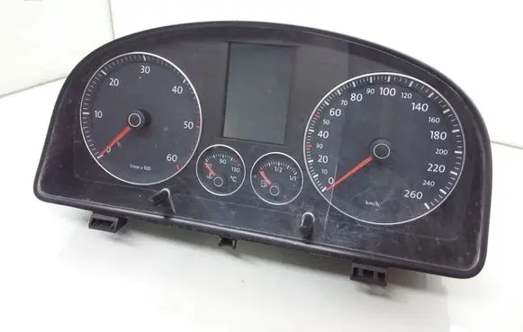 Volkswagen Touran I Speedometer (instrument cluster) 1T0920874A