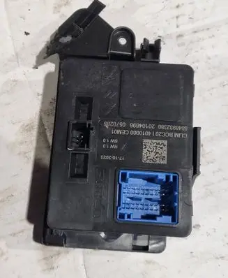 Opel Corsa F Air conditioner control unit module 9848932380