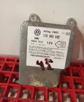 Ford Galaxy Airbag control unit/module 1C0909605 5WK43121 32020402D
