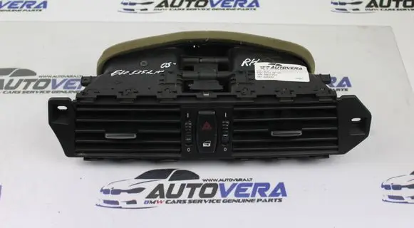 BMW 5 E60 E61 Dash center air vent grill 6953618