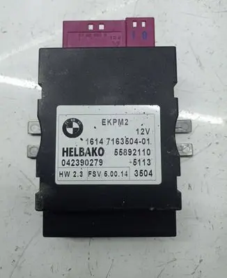 BMW 5 E60 E61 Fuel injection pump control unit/module 7163504 55892110 042390279