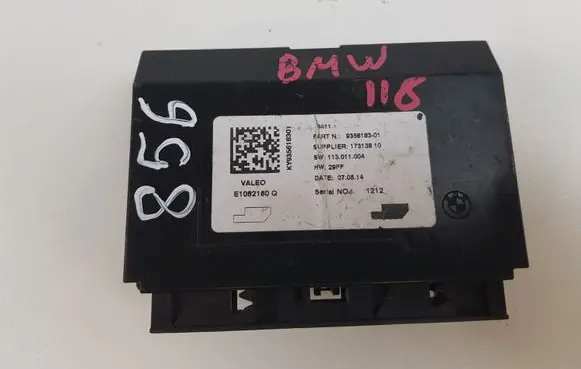 BMW 1 F20 F21 Other control units/modules 9356183 935618301