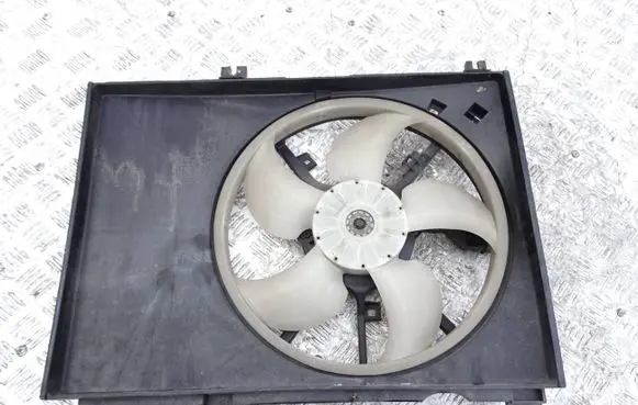 Electric radiator cooling fan
