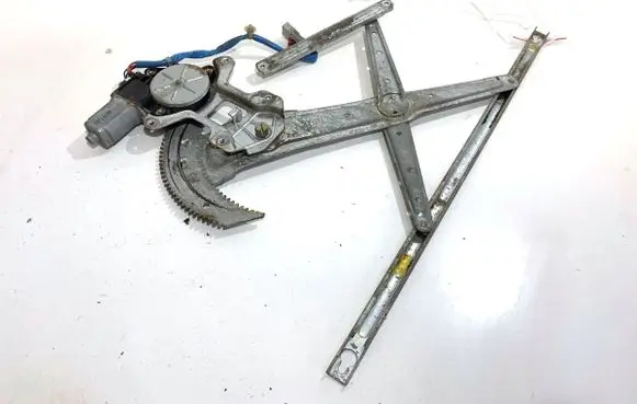 Front door window regulator with motor