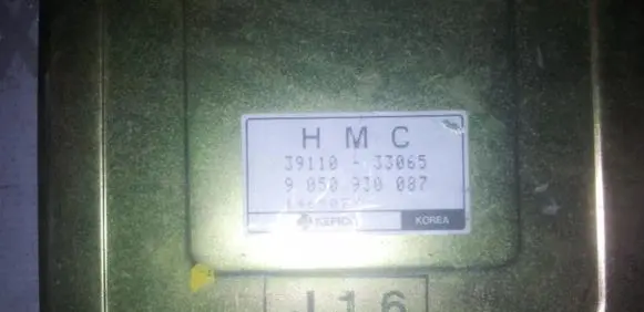Hyundai Lantra I Other control units/modules 3911033065 A9050930087