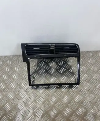 Volkswagen Golf VII Dash center air vent grill 5G1819743G 1B55D302223