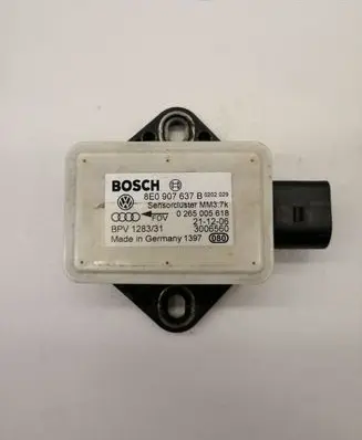 Audi A6 S6 C6 4F ESP acceleration yaw rate sensor 8E0907637B