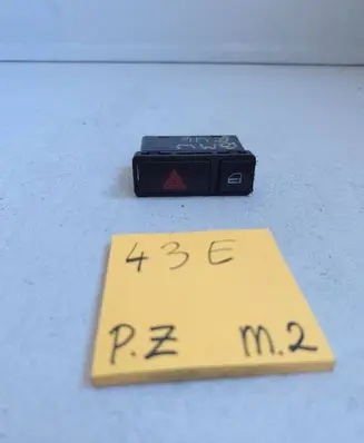 BMW 3 E46 Hazard light switch 61318368920