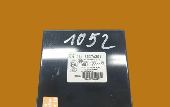 Mitsubishi Outlander Other control units/modules 8637A391