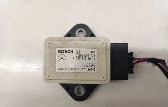 Mercedes-Benz E A207 ESP acceleration yaw rate sensor A0055422618
