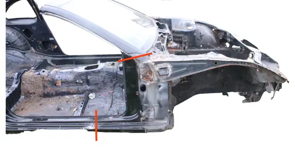 Nissan 240ZX, 280ZX, 300ZX Front quarter panel 