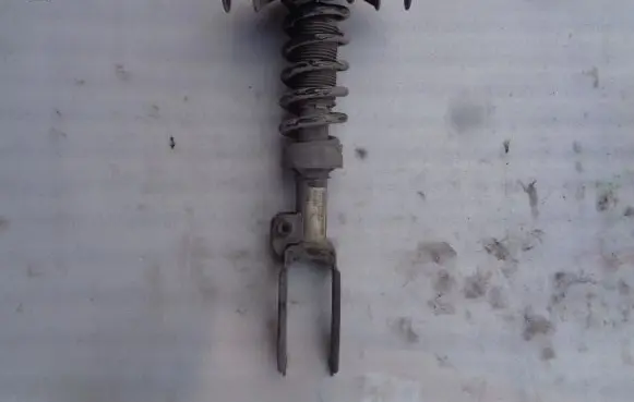 Porsche Cayenne (9PA) Front shock absorber with coil spring 7L5413032J