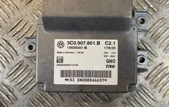 Volkswagen PASSAT B6 Hand brake control module 3C0907801B 15658301B GN00084665T