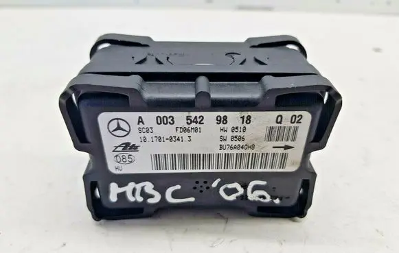 Mercedes-Benz C W203 ESP acceleration yaw rate sensor 0035429818