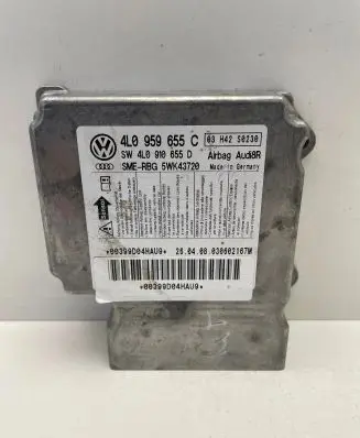 Audi Q7 4L Airbag control unit/module 4L0959655C 4L0910655D 5WK43720
